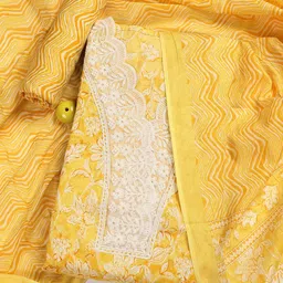 Meena Bazaar Floral Printed Unstitched Dress Material-92