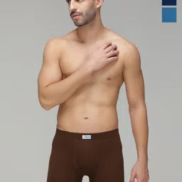 AMUL COMFY Pack Of 3 Pure Cotton Mid Rise Long Trunks - AC-FCTRIE-SB-CB-AF-XS-3PC-picture-45