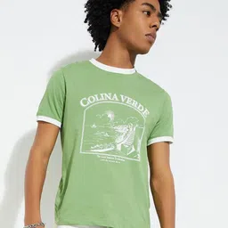 max Men Typography Printed Pockets T-shirt-image-55