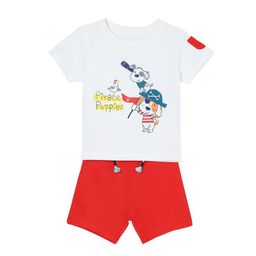 MINI KLUB Boys Printed T-shirt with Shorts-19