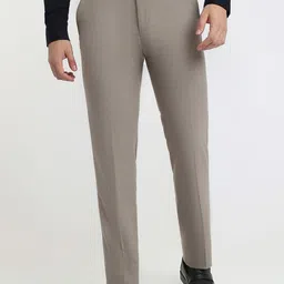 Raymond Men Contemporary Fit Formal Trousers-image-42