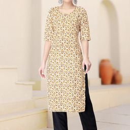 Ethnic basket Women Multicoloured Kurtas-picture-40