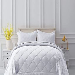 tundwal's White Geometric Microfibre Heavy Winter 300 GSM Single Bed Comforter-picture-28