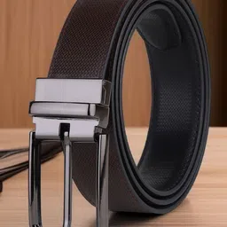 Provogue Men Textured Reversible Formal Belt-image-54