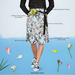 ArtzFolio Printed Aprons With 1Patch Pockets image 5