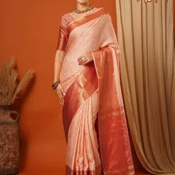 DIVASTRI Woven Design Zari Tissue Mysore Silk Saree-image-51