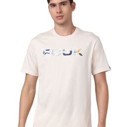 FCUK Graphic Printed Round Neck Short Sleeves Regular Fit T-shirt-image-93