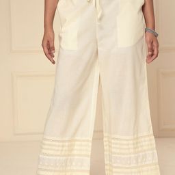 ARAVALII Women Hem Design Palazzos-image-76