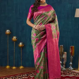 Mitera Woven Design Saree-picture-1