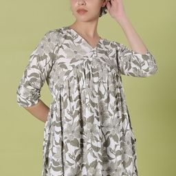 V-Mart Floral Printed Empire Top-picture-33