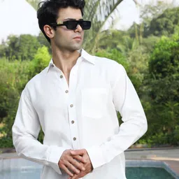 ROAR FOR GOOD Men Premium Opaque Casual Shirt-image-0