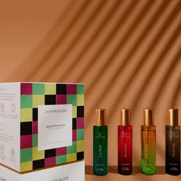 OMBRE BLISS Set Of 4 Luna- The Bouquet -Obsessed- Pierce Long Lasting Eau De Parfum- 25 ml-20
