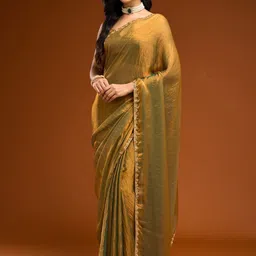 DIVASTRI Embellished Beads and Stones Ilkal Saree-picture-47