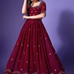 Wedani Women Ethnic Motifs Embroidered Ethnic Dresses-picture-28