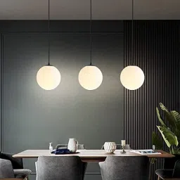 3 Lights Round Cluster Chandelier Black Diamond Hanging Pendant Chandelier Ceiling Lamp-image-13