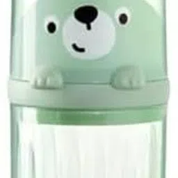 Cute Stylish Panda Portable Plastic Toothbrush Storage Box Holder with Cup Ultra Soft Toothbrush-40