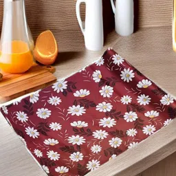 REVEXO Maroon And White Printed Water-Resistant Organisers-image-14