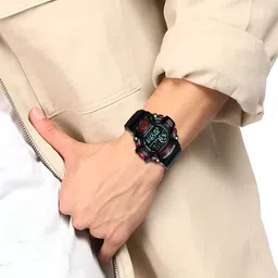 Hala Men Solid Round Tang Regular Digital Watch image 5