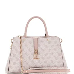 GUESS Printed PU Bucket Satchel-9