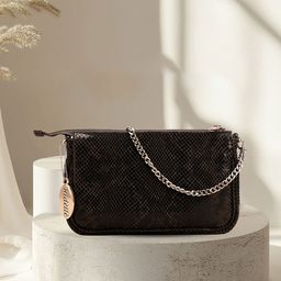 Hidelle Leather Structured Shoulder Bag-image-0
