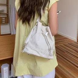 StyleCast x Revolte PU Bucket Sling Bag image 4