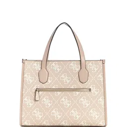 GUESS Printed PU Bucket Shoulder Bag with Tasselled image 2