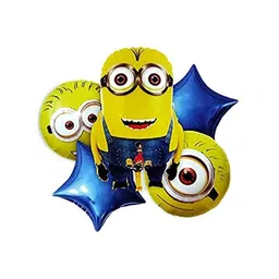 Special You 5 Pcs Yellow & Blue Birthday Decorations-8