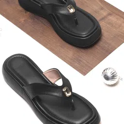 Try Me Ethnic Platform Sandals-image-34