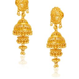 arch fashion Gold-Plated Brass Earrings-image-90