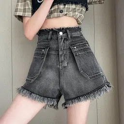 KPOP Women Regular Fit Cotton Shorts-picture-35