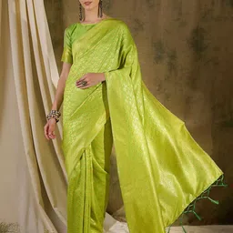 Suha Woven Design Zari Art Silk Ready to Wear Banarasi Saree-image-59