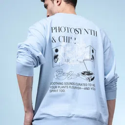 glitchez Typography Printed Relaxed Fit Sweatshirt-picture-42