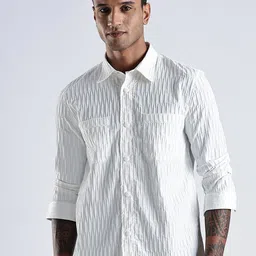 THE BEETEL HOUSE Men EBCO Regular Slim Fit Casual Shackets Shirt-picture-26