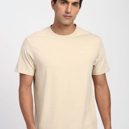 Peter England Casuals Round Neck Regular Fit T-shirt-picture-40