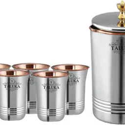 1.5 L Steel, Copper Water Jug-12
