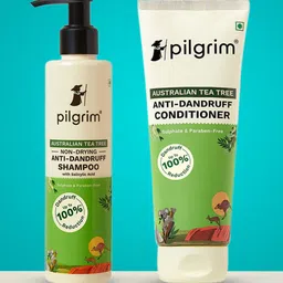 Pilgrim Set Of 2 Australian Tea Tree Anti-Dandruff Shampoo &  Conditioner-image-37