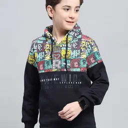 Monte Carlo Boys Cotton Printed Hooded Sweatshirt-image-87