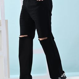 Moda Rapido Men Classic Mildly Distressed Jeans-picture-36