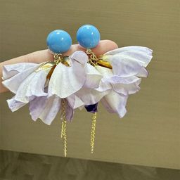 StyleCast x Revolte Artificial Beads Beaded Quirky Drop Earrings image 4
