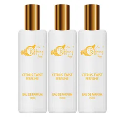 riffway Citrus Twist Men Set Of 3 Long Lasting Eau De Parfum- 20 ml Each image 4