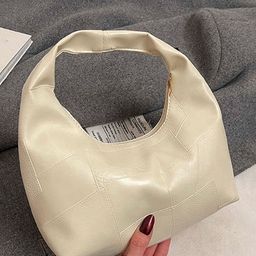 LULU & SKY PU Oversized Structured Shoulder Bag-13
