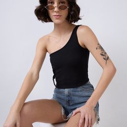 SZN One Shoulder Crop Top-image-82