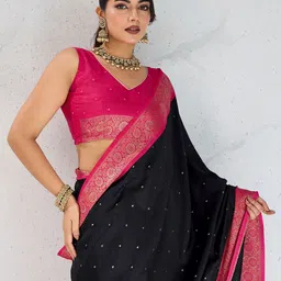all about you Woven Design Zari Pure Silk Saree-41