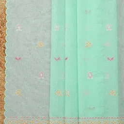 Soch Ethnic Motifs Embroidered Dupatta With Thread Work image 4