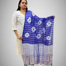 BOMBAY BUTA Bandhani Dyed Dupatta-image-27