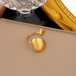 Jewels Galaxy Women Gold-Plated Anti Tarnish Adjustable Finger Ring-picture-32