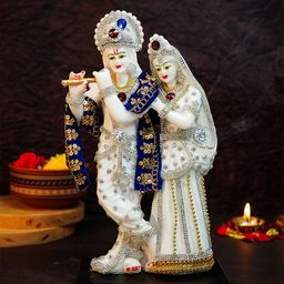 Ekhasa White Religious Idol Showpiece-picture-30