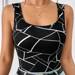 JC Mode Geometric Print Tank Top-image-67