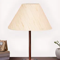 Aura Off White Textured Metal Contemporary Frusturical Shaped Table Lamp-15