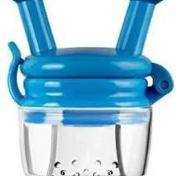 wahhson Baby Silicone Food Feeder And Fruit Nibbler Combo Teether and Feeder Teether and Feeder - Plastic image 2